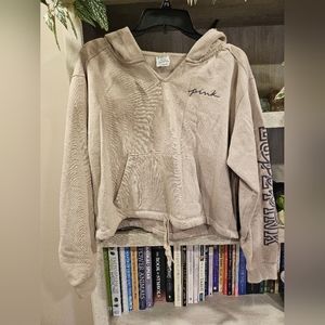 Cropped Pink hoodie